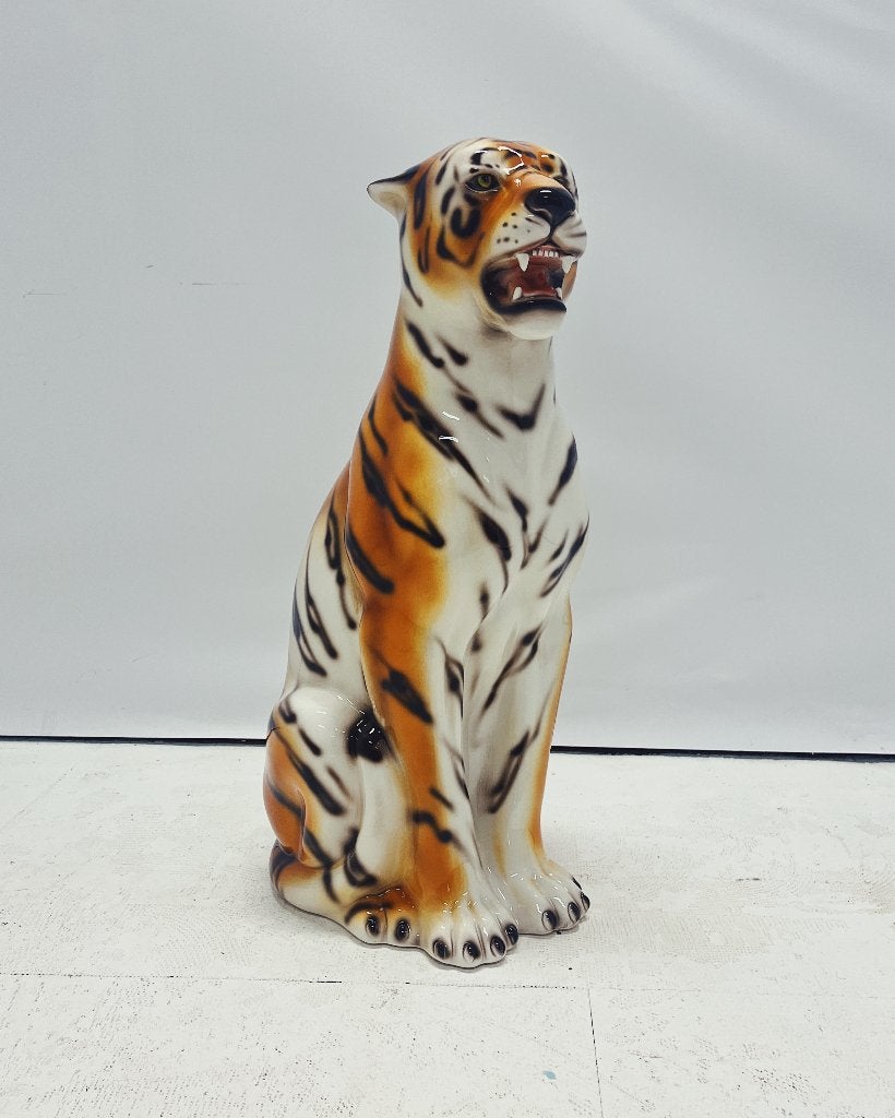Tijger Beeld Keramiek, Verzamelen, Ophalen of Verzenden, Nieuw, Dier