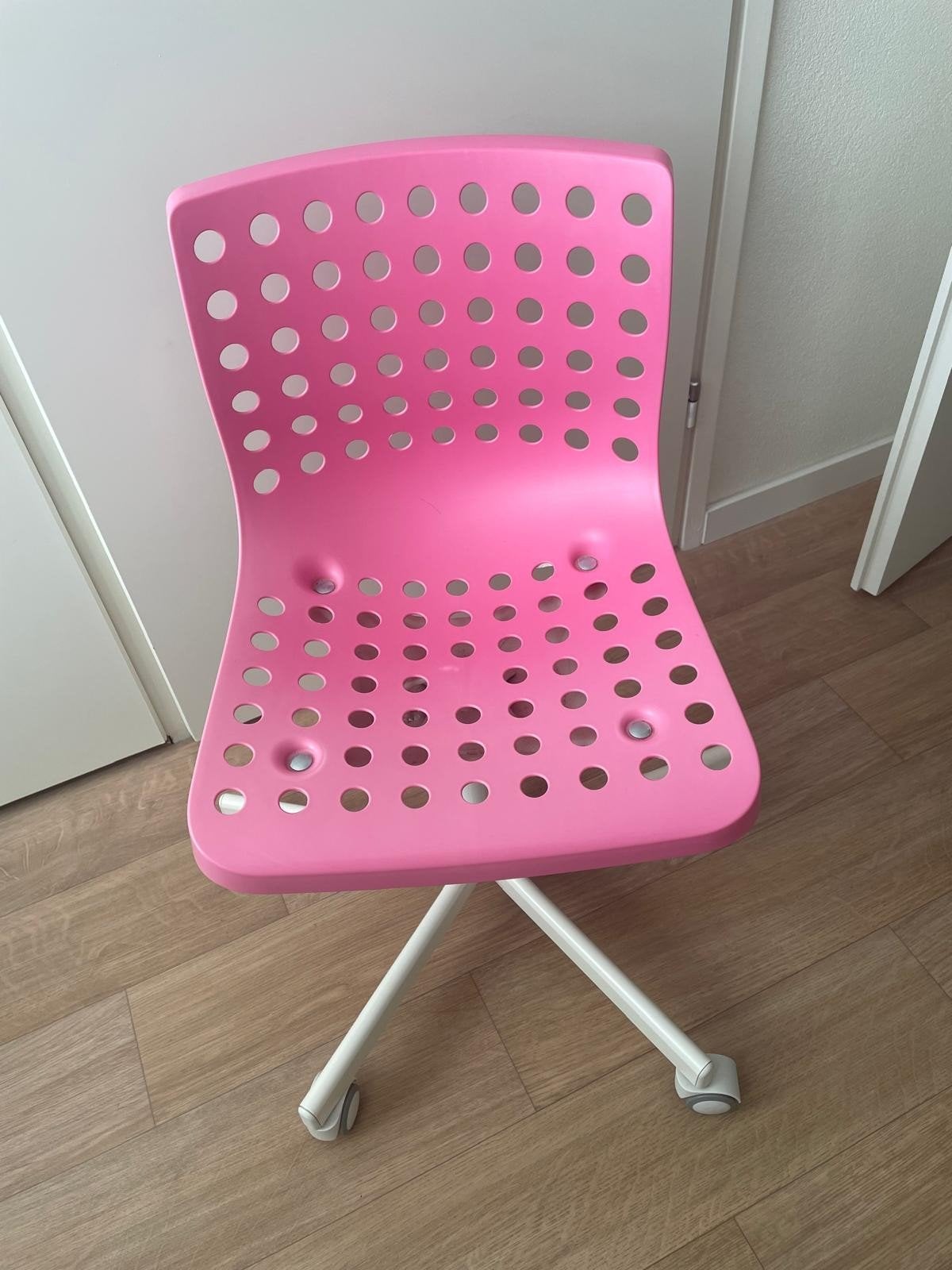Bureaustoel, Ophalen of Verzenden, Gebruikt, Roze