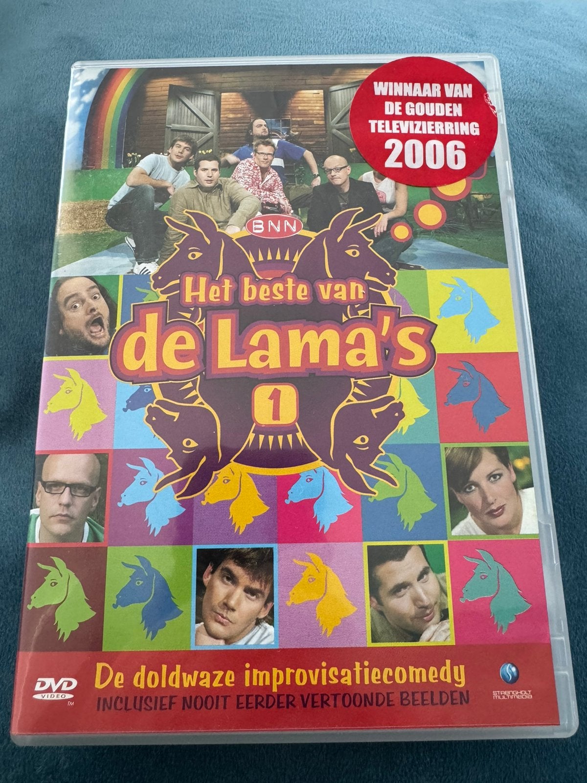 Het beste van de Lama’s 1 DVD in goede staat, Stand-up of Theatershow, Alle leeftijden, Zo goed als nieuw, Ophalen of Verzenden