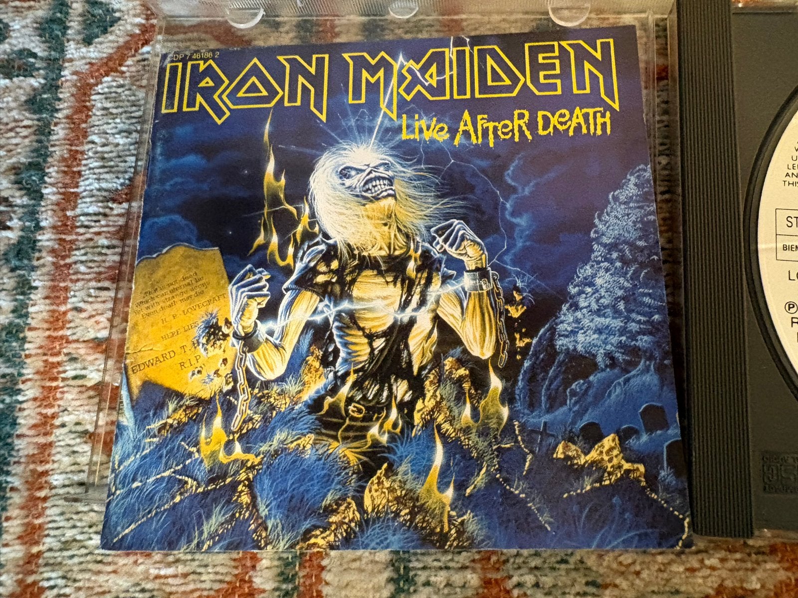 Iron Maiden - Live After Death CD (1985), Heavy metal, Gebruikt, Ophalen of Verzenden, Live-album