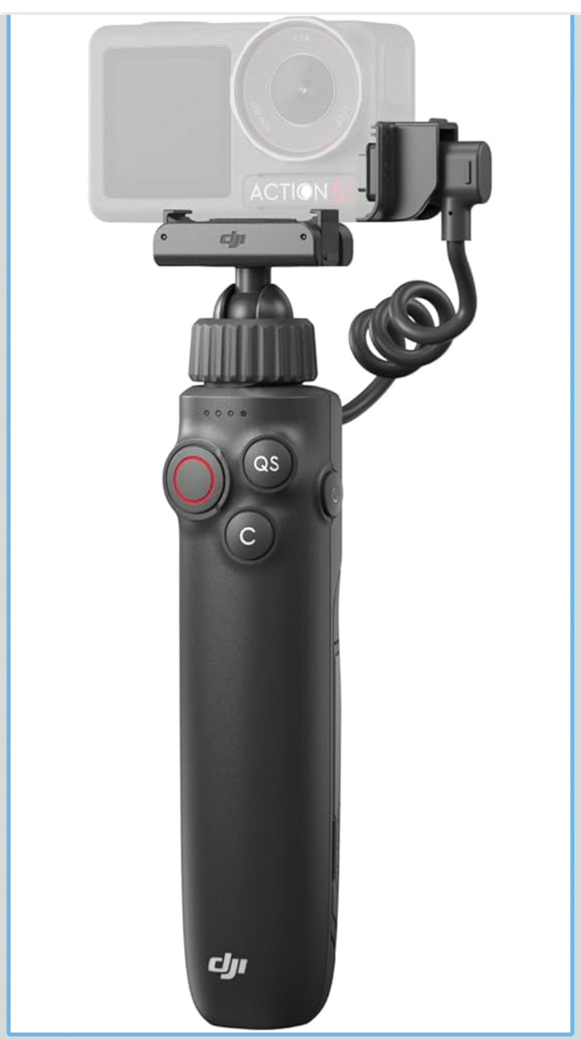 DJI Osmo Action 5 Pro Actioncamera met batterij Grip, Ophalen of Verzenden, Zo goed als nieuw, Overige merken