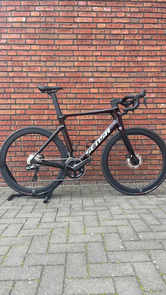 Sensa giulia Supremo racefietsen, Fietsen en Brommers, Fietsen | Racefietsen, Carbon, Zo goed als nieuw, Meer dan 20 versnellingen