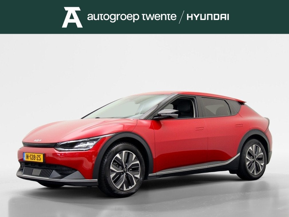 Kia Ev6 58 kWh | Trekhaak | All-seasonbanden | SOH 96,4%, Auto's, Kia, Automaat, Gebruikt, Automatische klimaatregeling, Origineel Nederlands