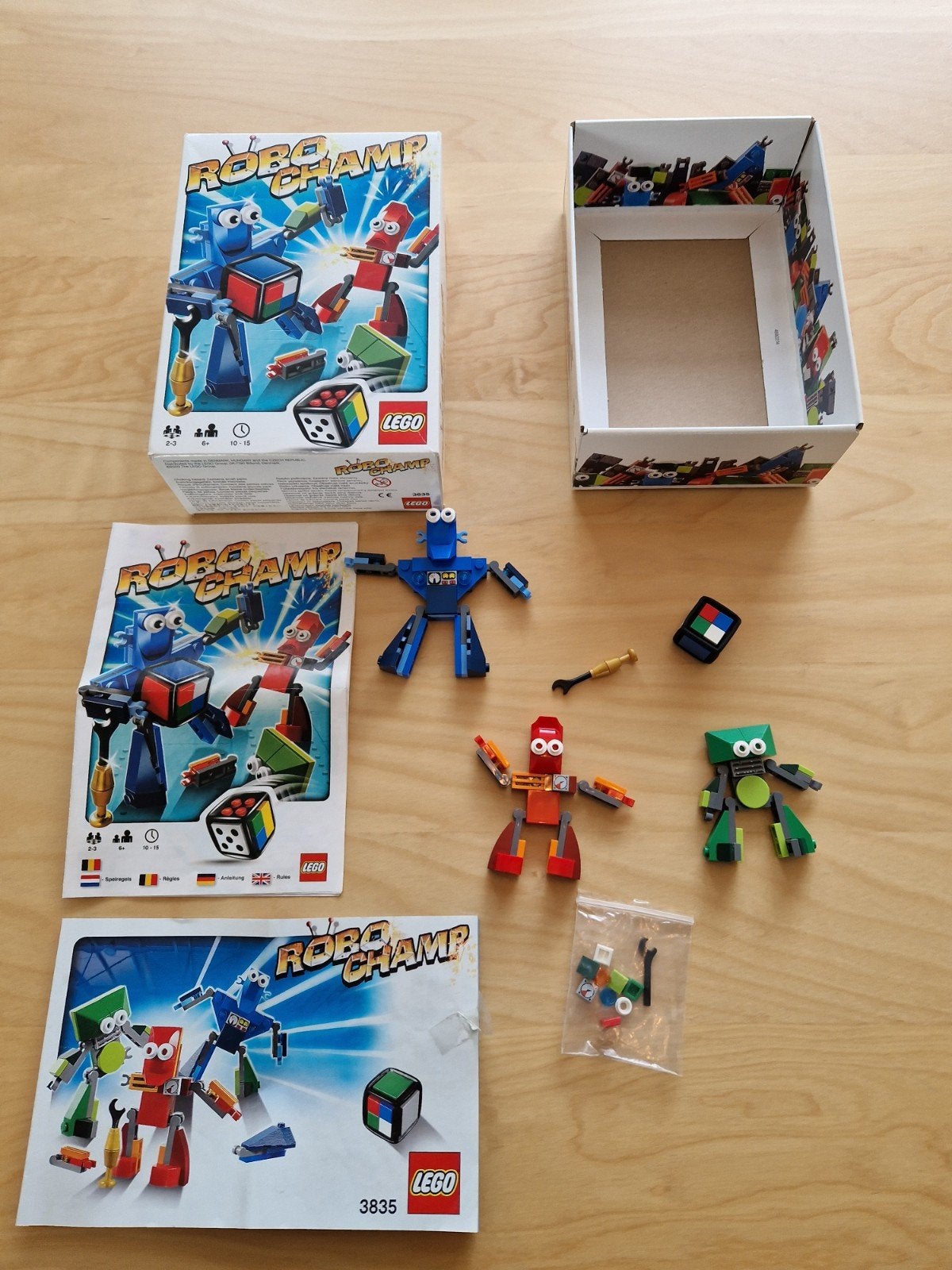 Lego spel 3835 - Robo Champ - overcompleet, Ophalen of Verzenden