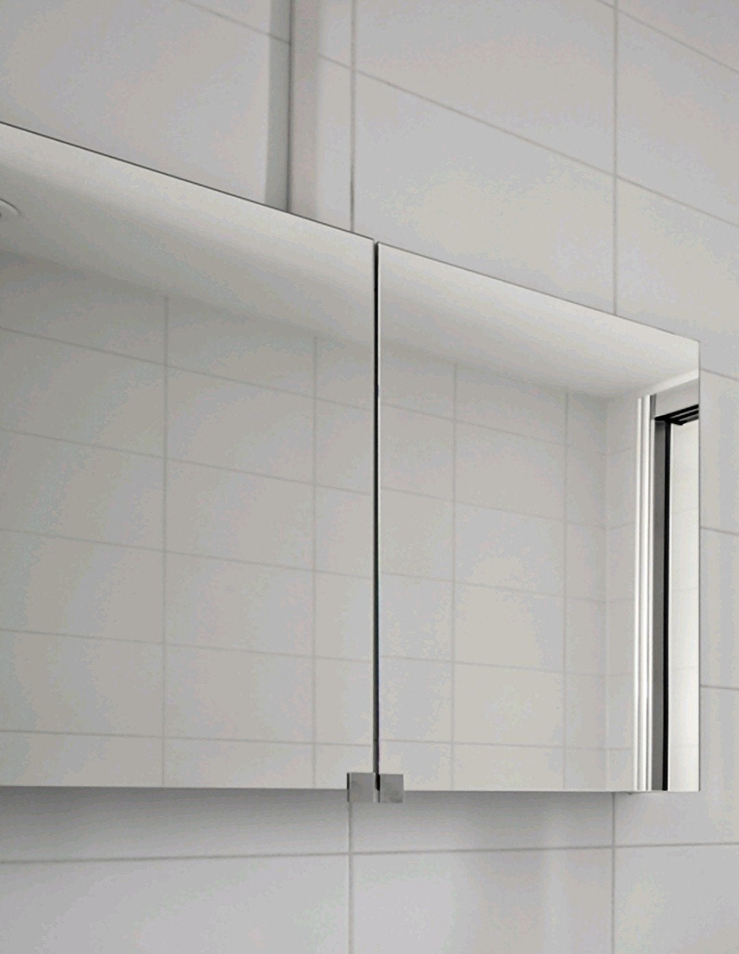 IKEA LILLÅNGEN Spiegelkast met verlichting, Ophalen, 50 tot 100 cm, Minder dan 25 cm, Minder dan 100 cm