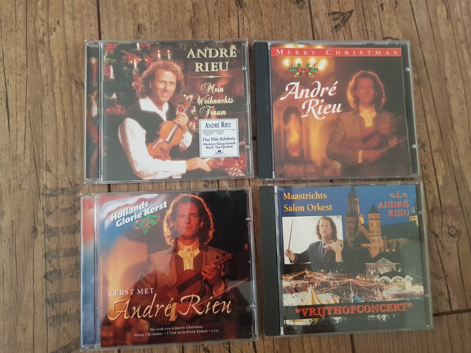 cd André Rieu vrijthof kerst met André merry christmas weina, Ophalen of Verzenden, Zo goed als nieuw, Album, Opera of Operette