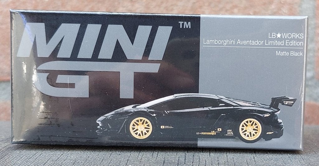 MiniGT LBWORKS Lamborghini Aventador Limited Edition nr1087, Hobby en Vrije tijd, Modelauto's | Overige schalen, Nieuw, Auto, Ophalen of Verzenden