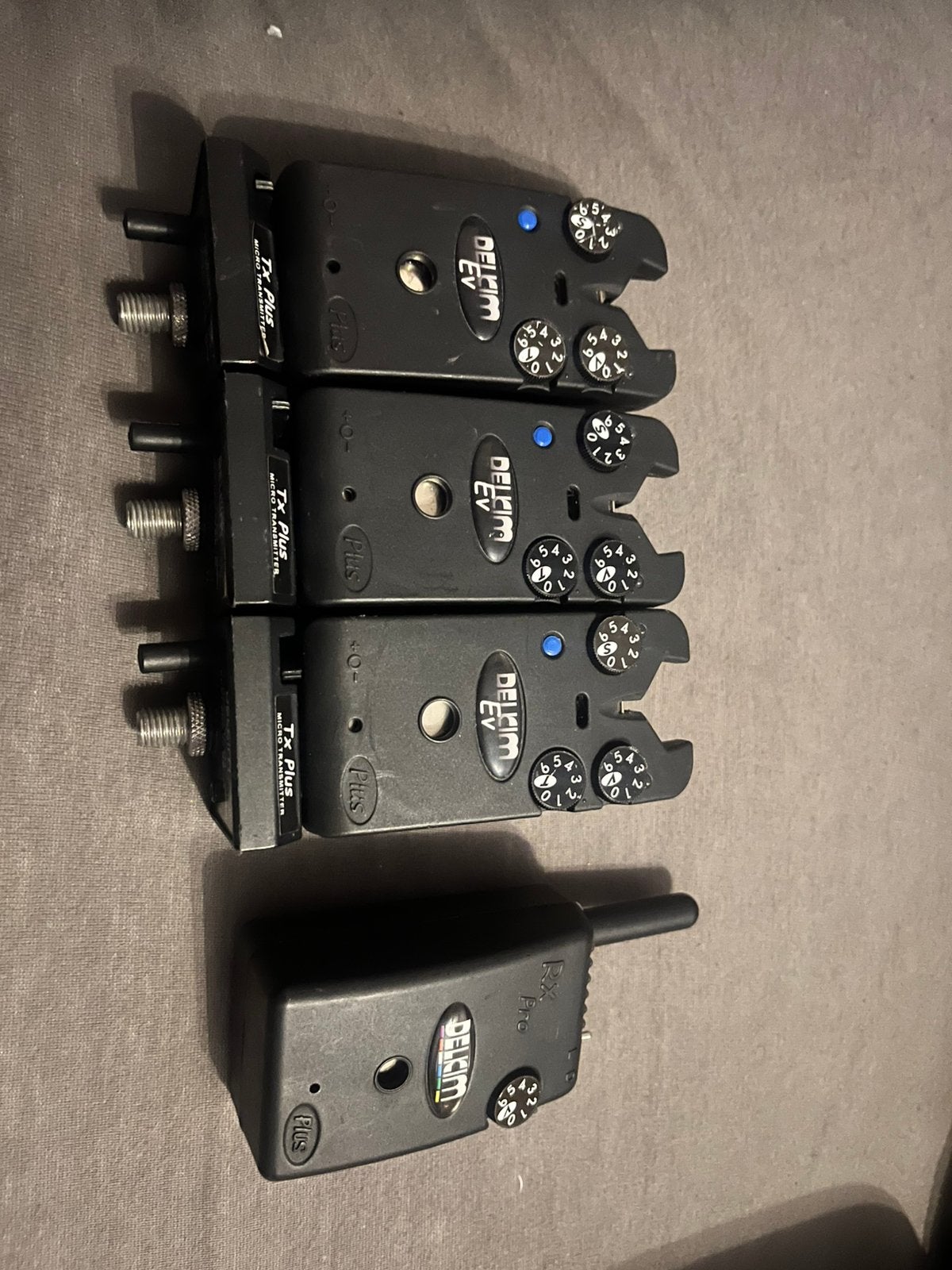 Delkim txi plus beetmelders 3+1, Watersport en Boten, Ophalen of Verzenden, Zo goed als nieuw, Complete set