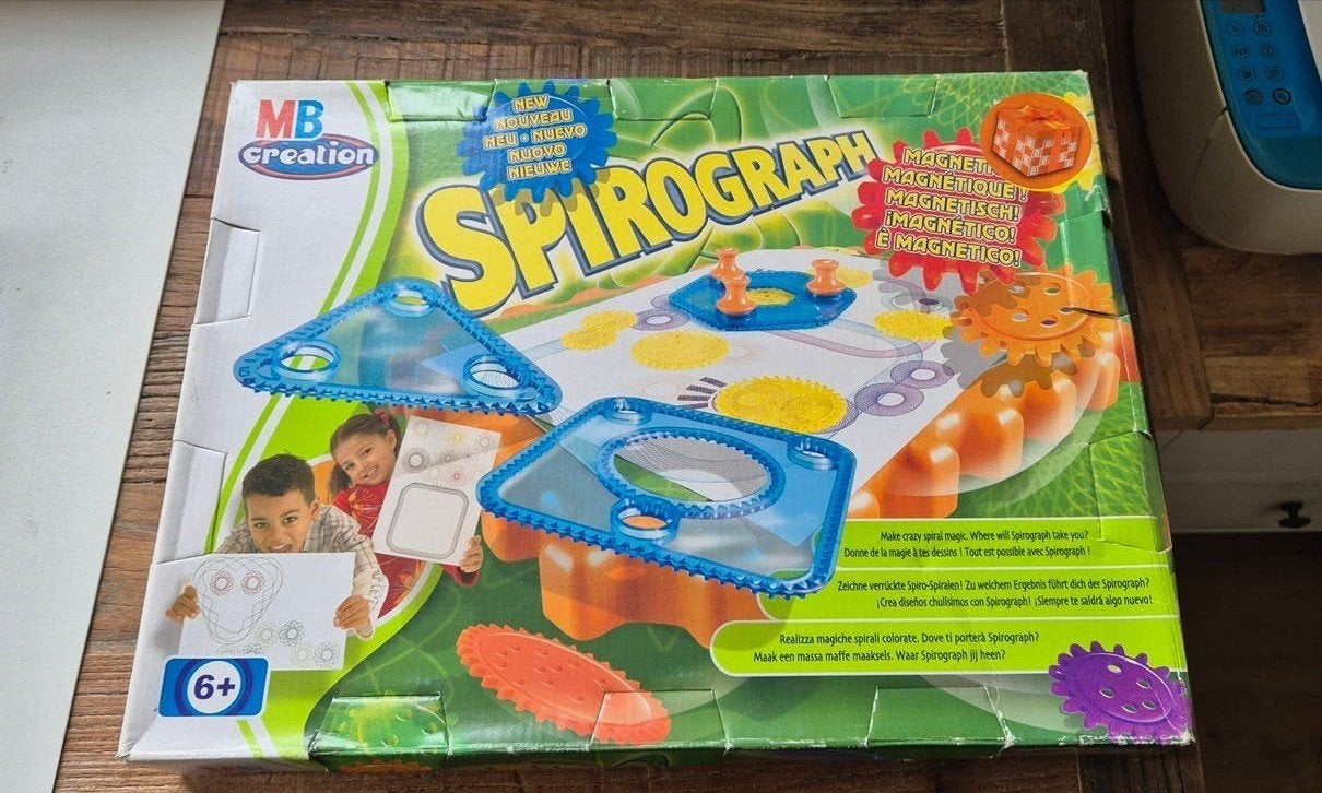 Spirograph Tekenset - Creatief Speelgoed voor Kinderen, Ophalen of Verzenden, Zo goed als nieuw, Knutselen
