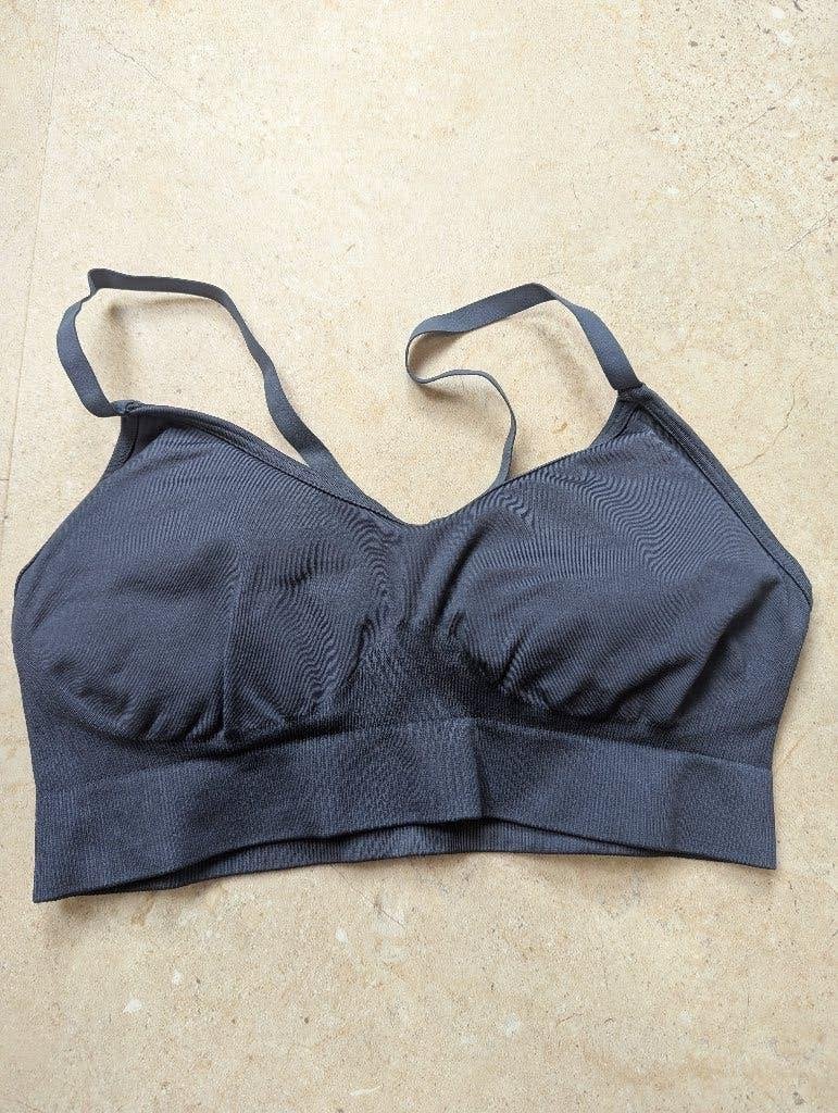Gymshark sportbeha maat M, Maat 38/40 (M), Verzenden, Zwart, Gymshark