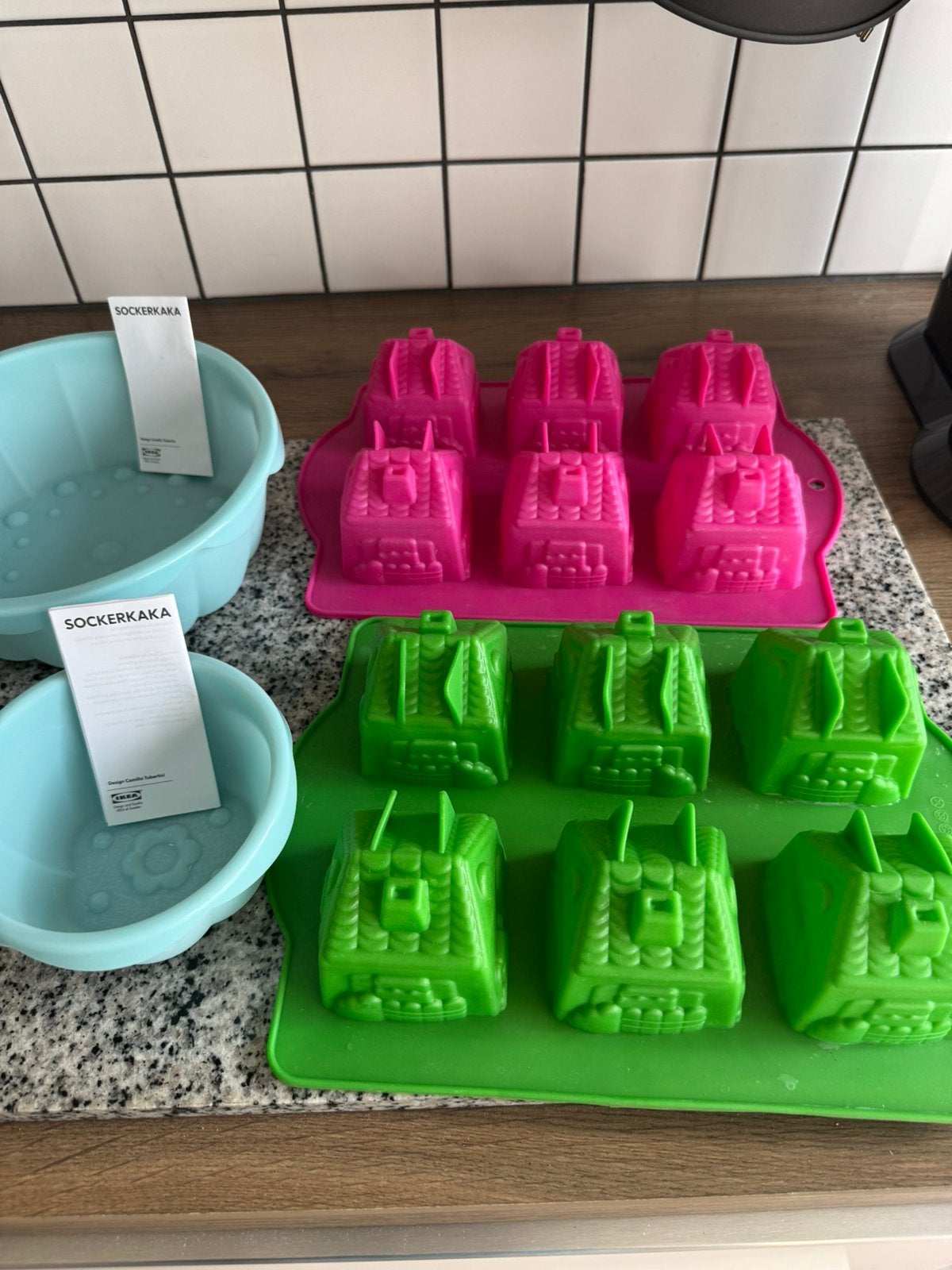 Siliconen vormen, Hobby en Vrije tijd, Taarten en Cupcakes maken, Ophalen, Gebruikt, Taarten of Cupcakes, Bakvorm