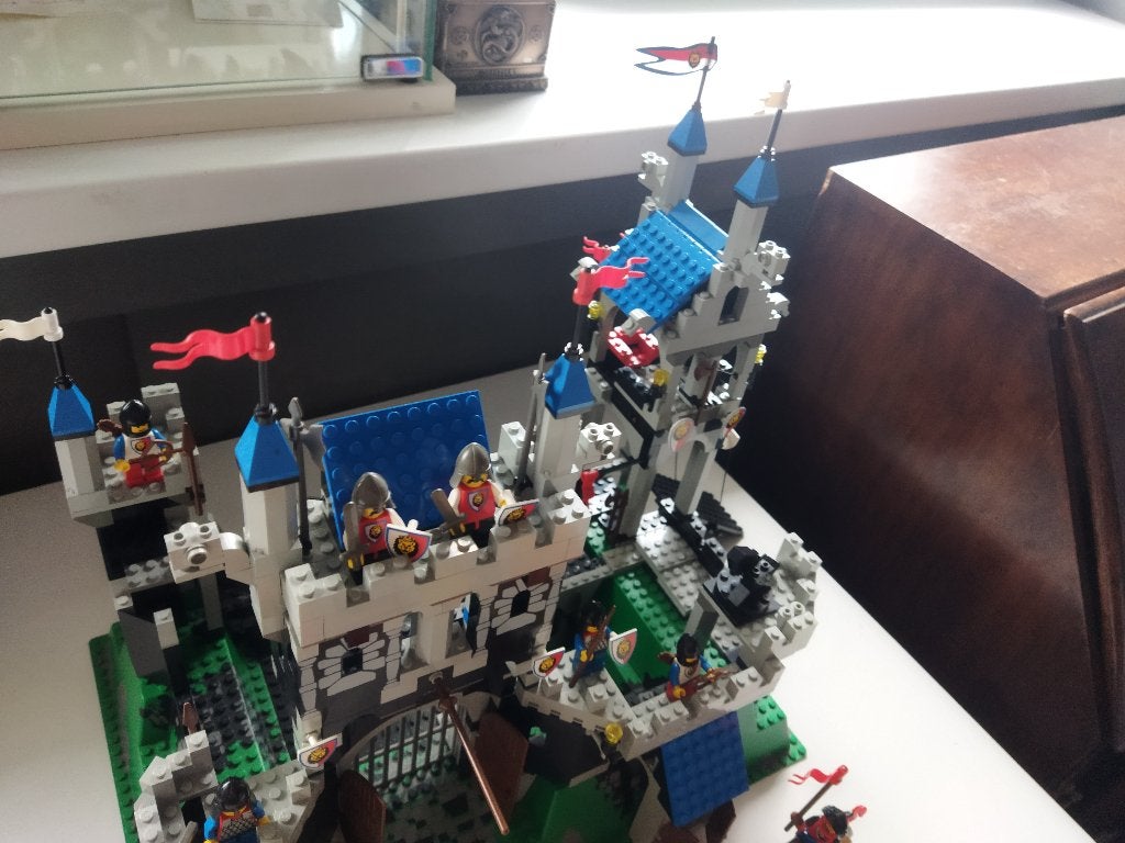 Lego Castle set 6090 Royal Knight's Castle - Vintage set, Ophalen, Gebruikt, Lego, Inclusief instructies