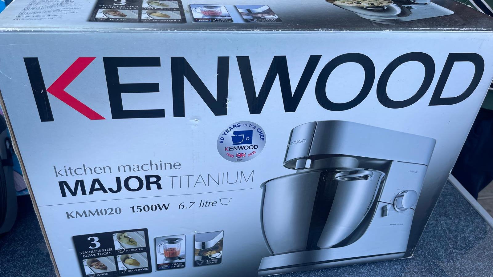 Kenwood KMM020, Witgoed en Apparatuur, Keukenmixers, Ophalen, Nieuw, 3 snelheden of meer