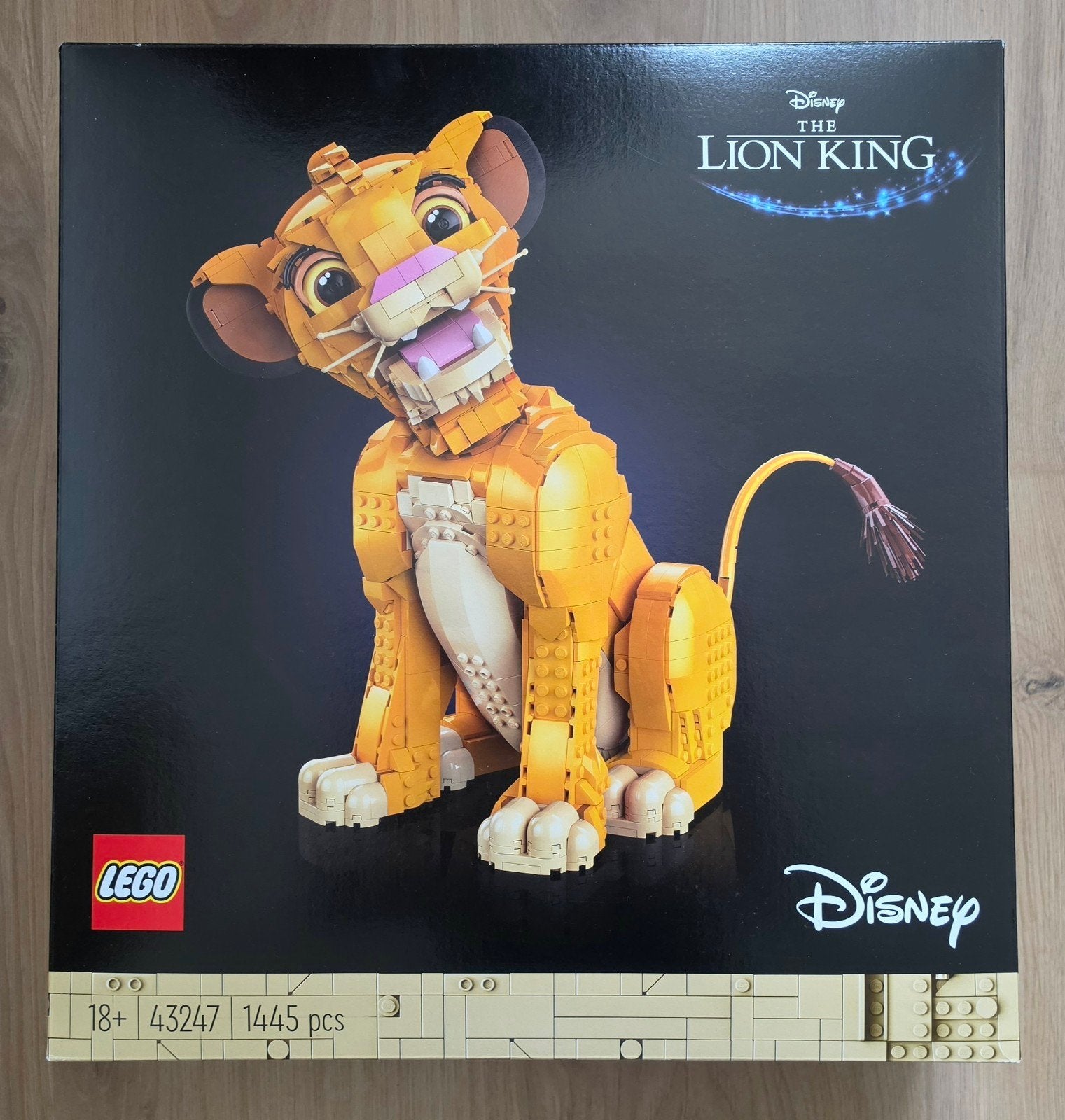 LEGO Disney De Leeuwenkoning Simba 43247 Nieuw in doos, Ophalen of Verzenden, Nieuw