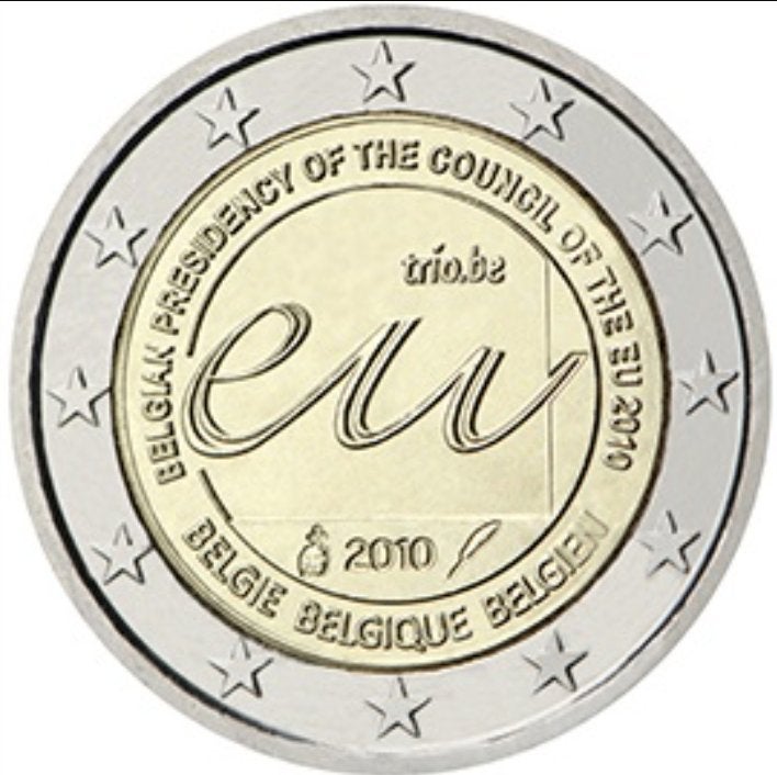 Euromunten, Ophalen of Verzenden, België, 2 euro, Losse munt