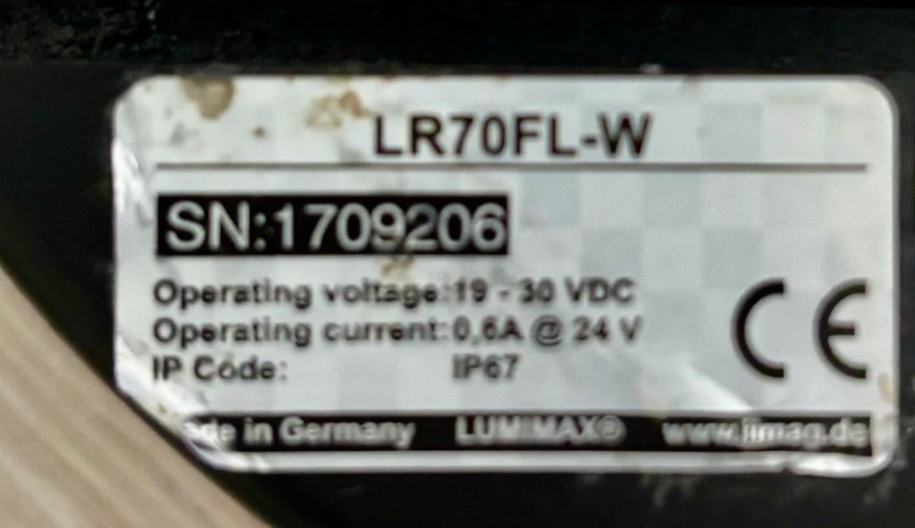 LUMIMAX - LED Ringlicht - LR70FL-W - Machine Vision, Ophalen of Verzenden, Gebruikt