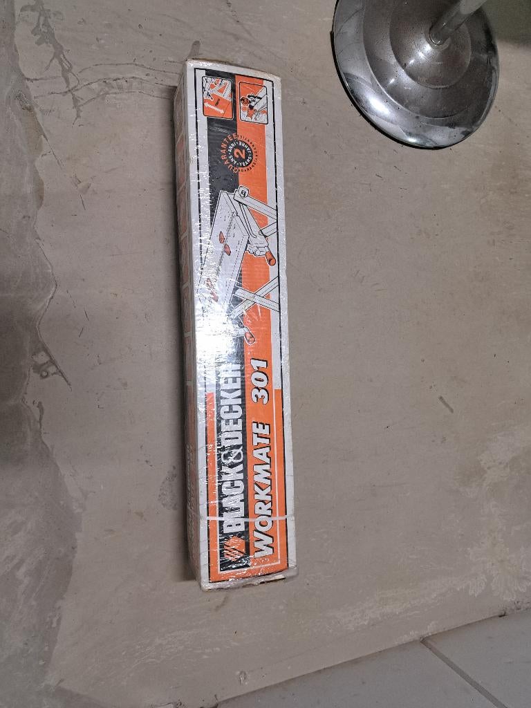 Workmate 301 Black & Decker, Ophalen, Nieuw, 70 tot 120 cm, Inklapbaar