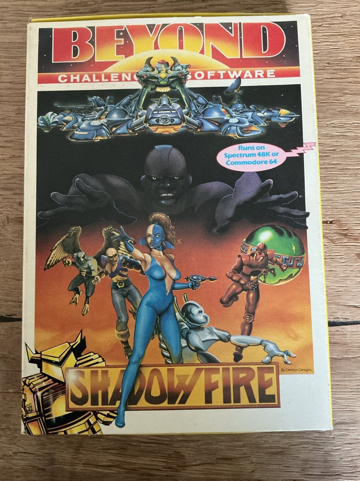 Shadowfire - Retro Avonturenspel voor Commodore 64/Spectrum, Avontuur en Actie, Gebruikt, 1 speler, Ophalen of Verzenden