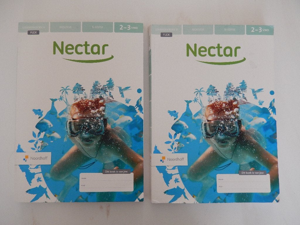 Nectar biologie 2-3 vwo leerwerkboek b 5e editie Noordhoff, VWO, Biologie, Ophalen of Verzenden, Zo goed als nieuw