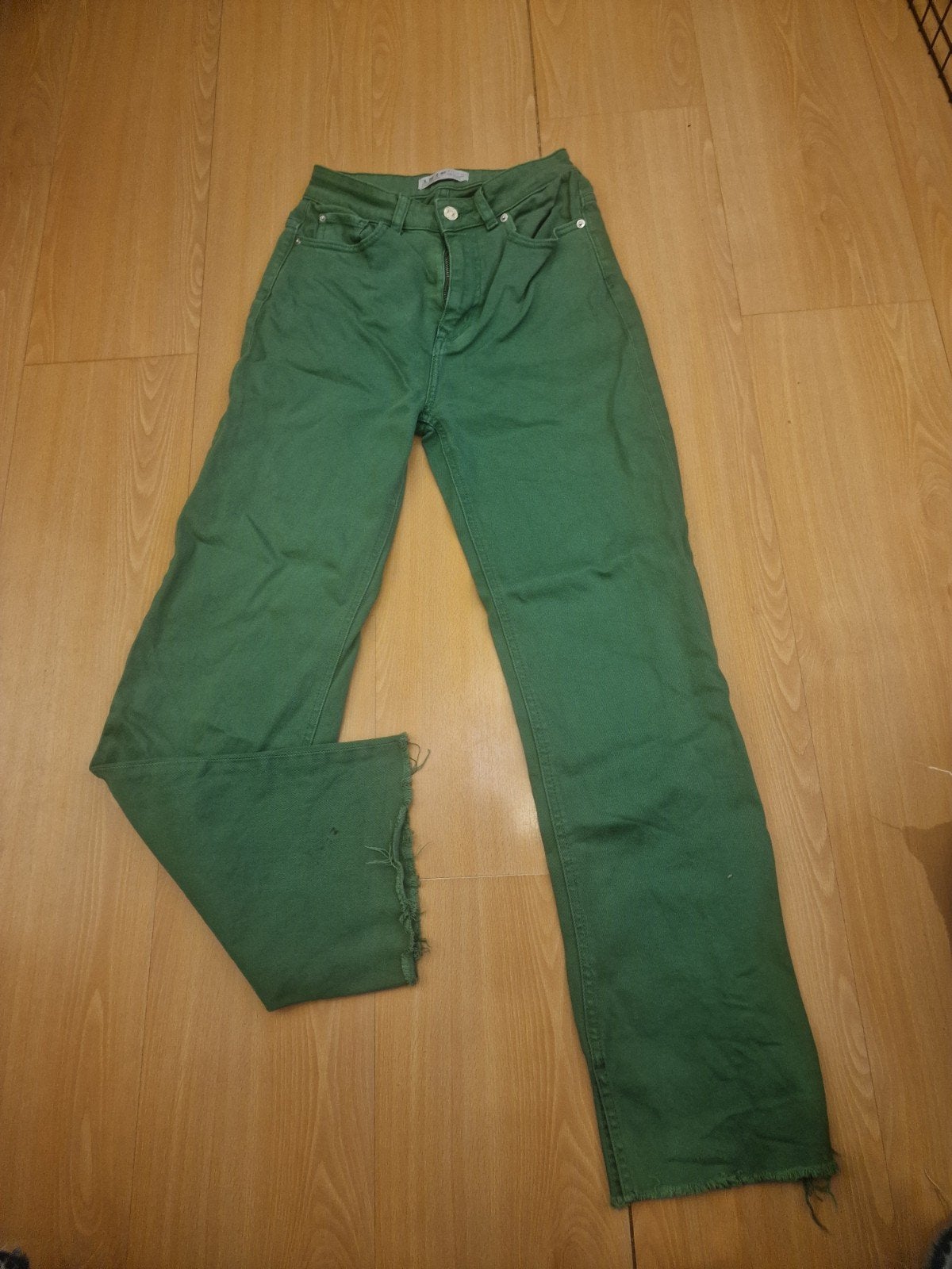 Groene Primark Denim Co. Jeans - Maat 36, Overige kleuren, Ophalen of Verzenden, W28 - W29 (confectie 36), Primark Denim Co.