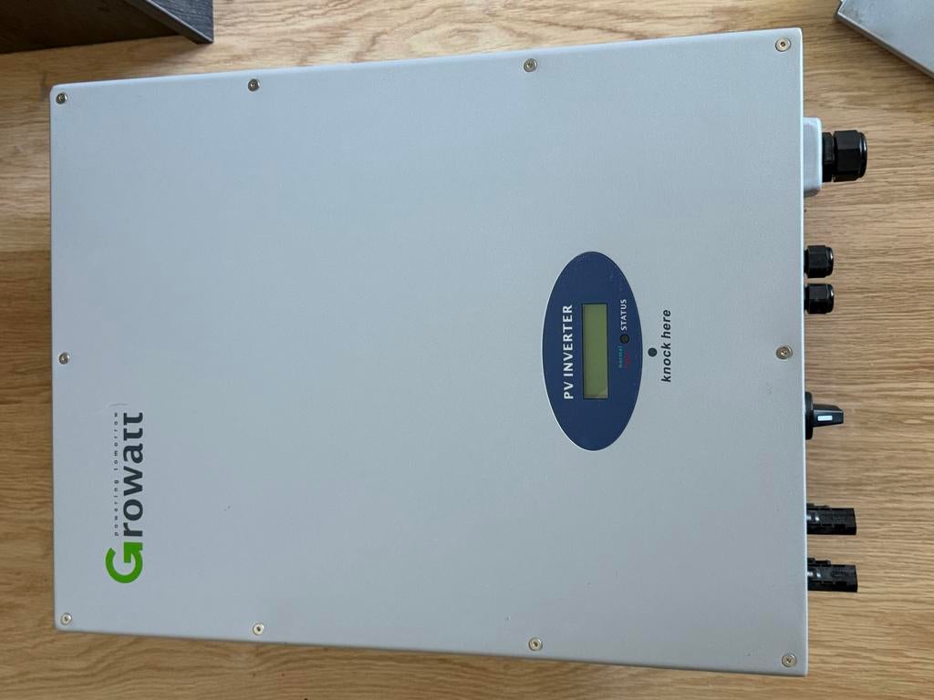 Growatt 5000UE PV Grid Omvormer  & Growatt 1500-S, Ophalen, Zo goed als nieuw, Overige typen, 200 wattpiek of meer