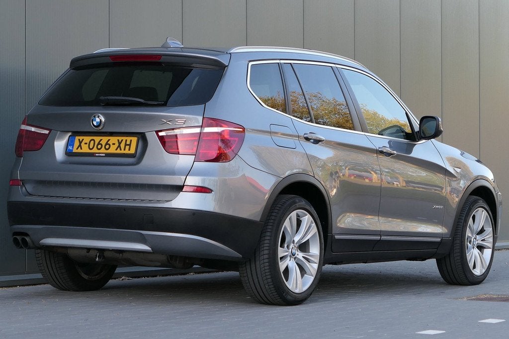 BMW X3 XDrive28i High Executive Panorama Sportstoelen Leder, Auto's, BMW, Euro 5, Gebruikt, Zwart, 4 cilinders