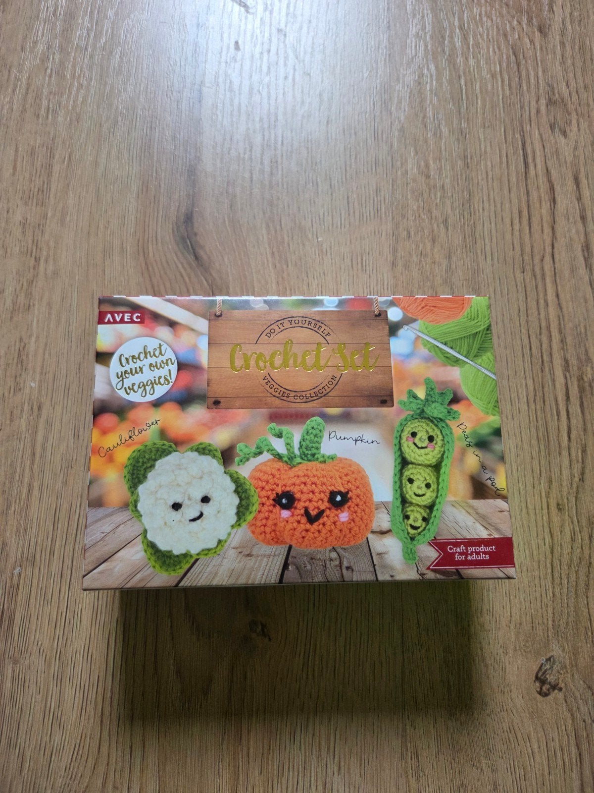 DIY Haakset Groenten Collectie - Nieuw en Ongeopend, Hobby en Vrije tijd, Ophalen of Verzenden, Nieuw, Haken, Overige typen