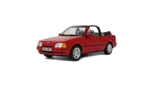 Ford Escort Mk4 XR3i Cabriolet Flamenco-Rot 1986 /OttOmobile, OttOMobile, Rue de L' Ecusson 2, 56120 Josselin France, Nieuw, Ophalen of Verzenden