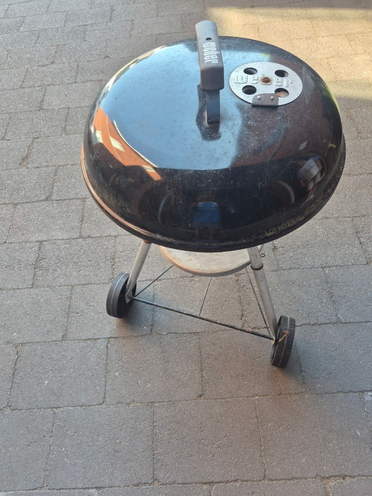 zwarte weber BBQ, Ophalen, Gebruikt, WEBER BBQ, Met accessoires