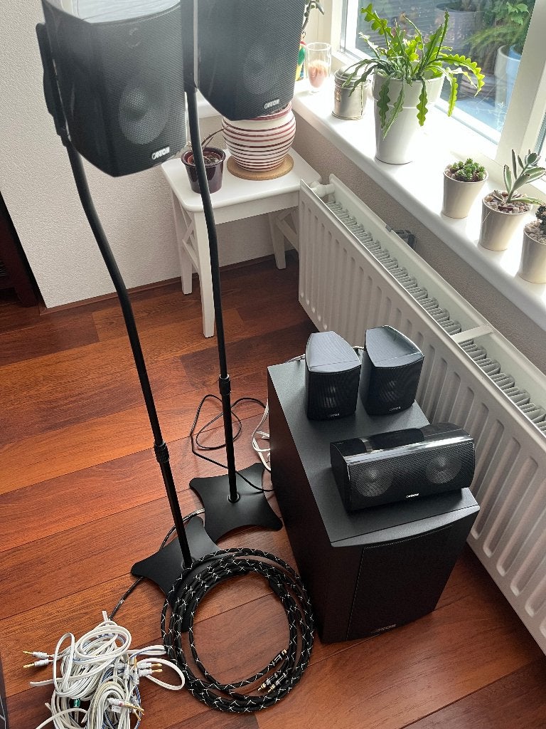 Canton Movie 125 MX 5.1 Surround Set - Zo Goed Als Nieuw, Audio, Tv en Foto, Luidsprekers, 120 tot 150 watt, Zo goed als nieuw