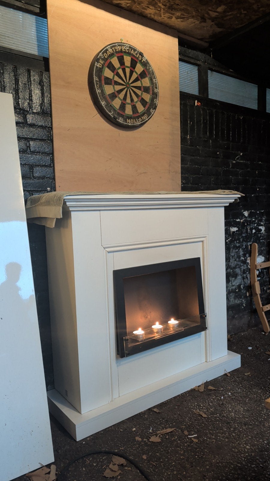 Van Aemstel Schouw/haard bio ethanol - Sfeervol en modern, Huis en Inrichting, Haarden, Ophalen