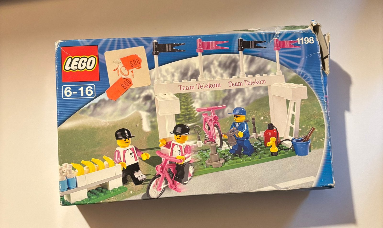 Lego 1198 Service Team - 2 Bikers with Service Tools, Lego, Ophalen of Verzenden, Zo goed als nieuw, Complete set