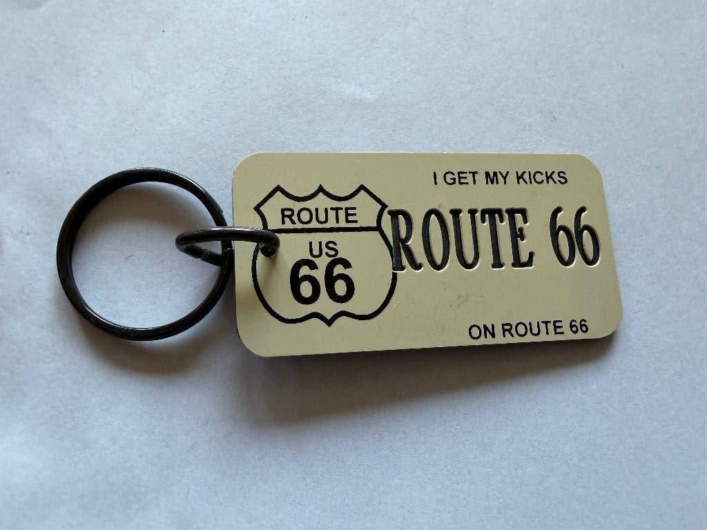 Route 66 sleutelhanger, Ophalen of Verzenden, Zo goed als nieuw, Merk