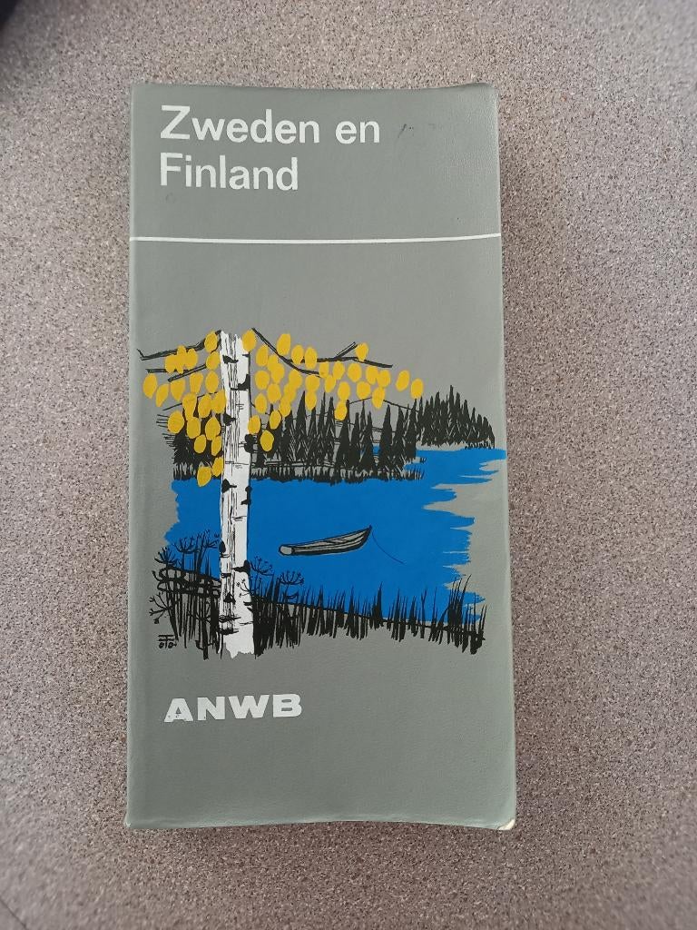 Reisgids Zweden en Finland, Gelezen, ANWB, Europa, Ophalen of Verzenden
