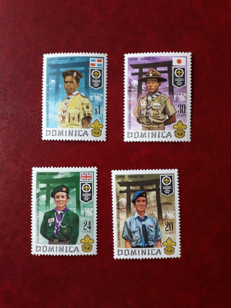 Dominica Motief Scouting, Ophalen, Postfris, Overige thema's