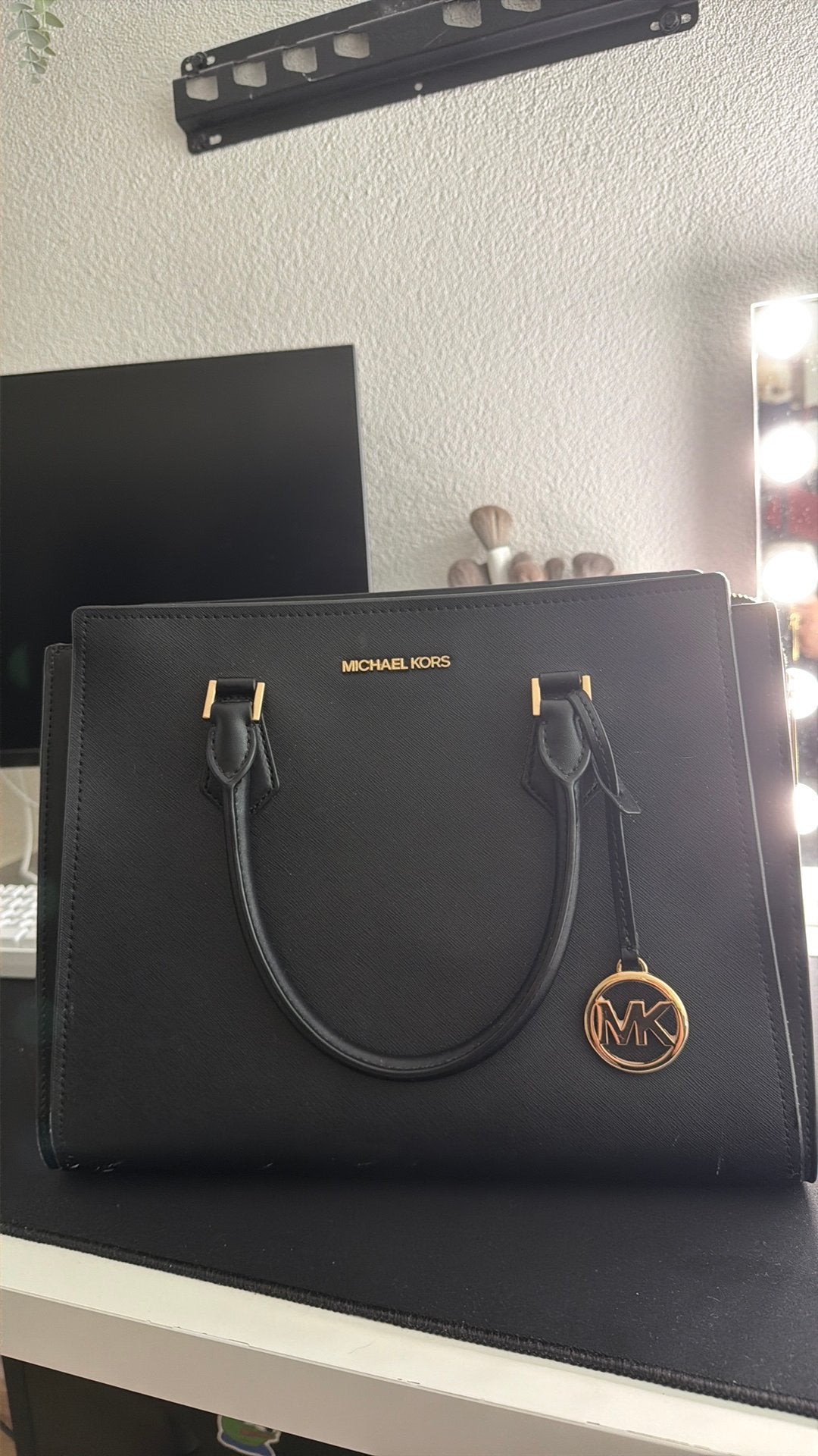 Michael Kors handtas, Ophalen of Verzenden, Zo goed als nieuw, Wit, Handtas