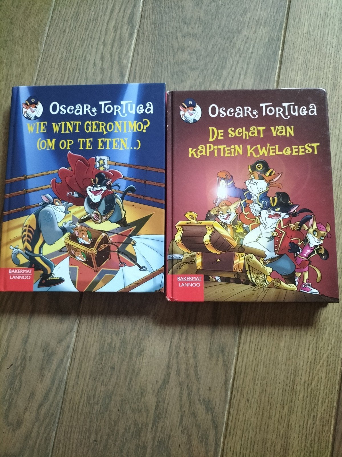 Oscar Tortuga - Wie wint Geronimo? (Om op te eten...), Fictie algemeen, Ophalen of Verzenden, Zo goed als nieuw, Oscar Tortuga