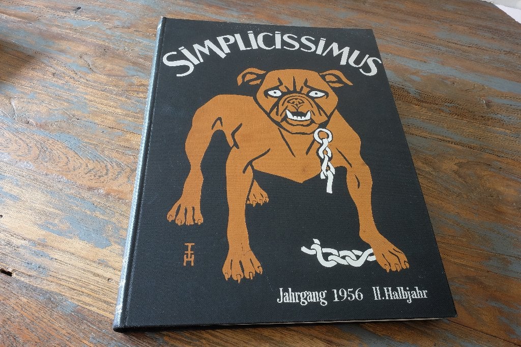 Boek Simplicissimus  Jaargang '56  Duits satirisch weekblad, Ophalen of Verzenden, Gelezen, Politiek en Staatkunde, Europa