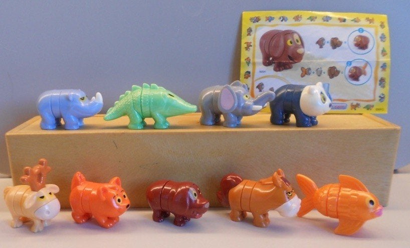 Kindersurprise Ferrero: Serie 'Onmogelijke dieren' = 2008, Ophalen of Verzenden, Zo goed als nieuw, Overige typen