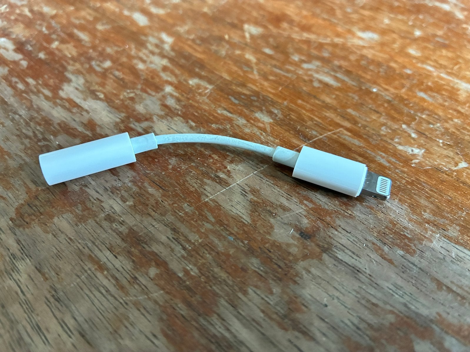 Originele Apple Lightning > 3.5mm hoofdtelefoon jack adapter