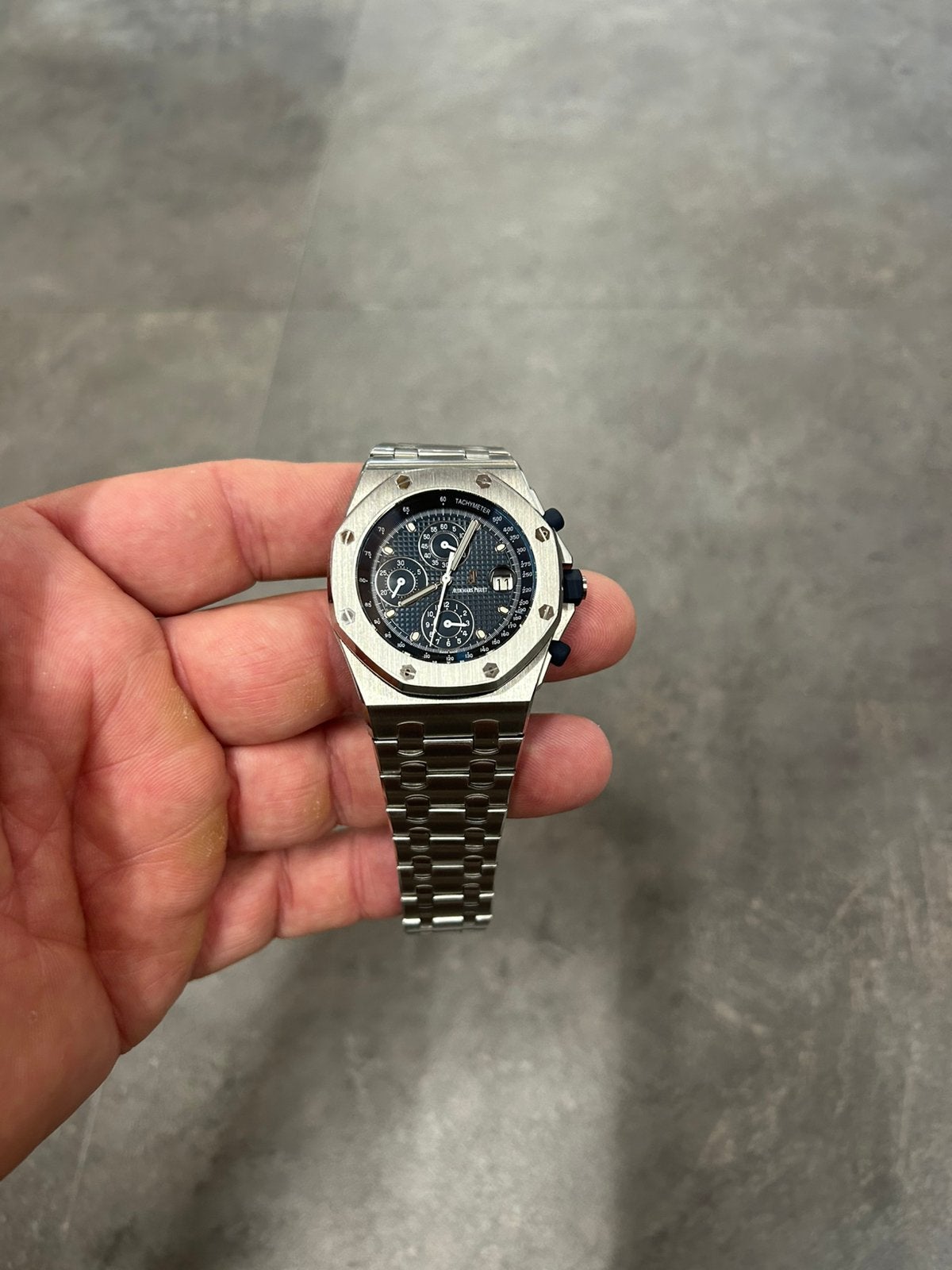 Audemars Piguet Royal Oak Offshore Chronograaf "The Beast", Overige merken, Staal, Staal, Polshorloge