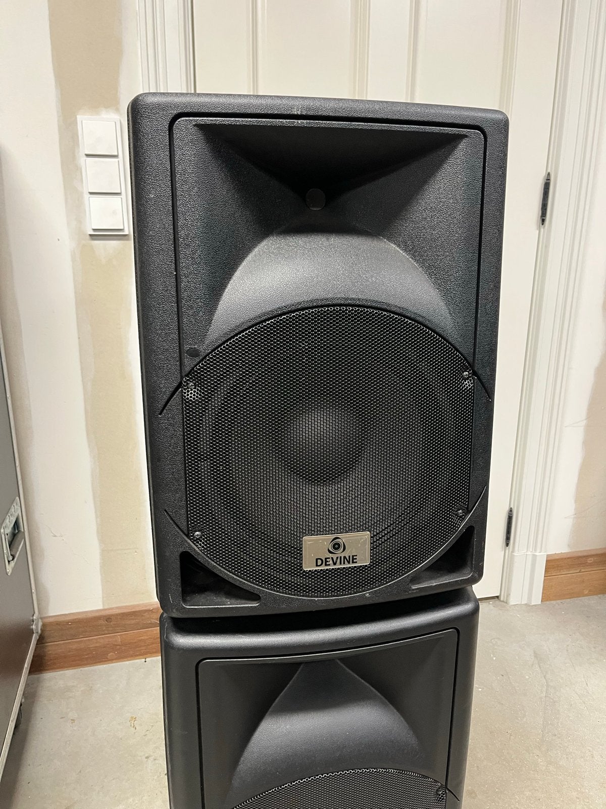Devine Artis 12A Speakerset - 2 stuks in nette staat, Gebruikt, Devine, Speakerset, Devine