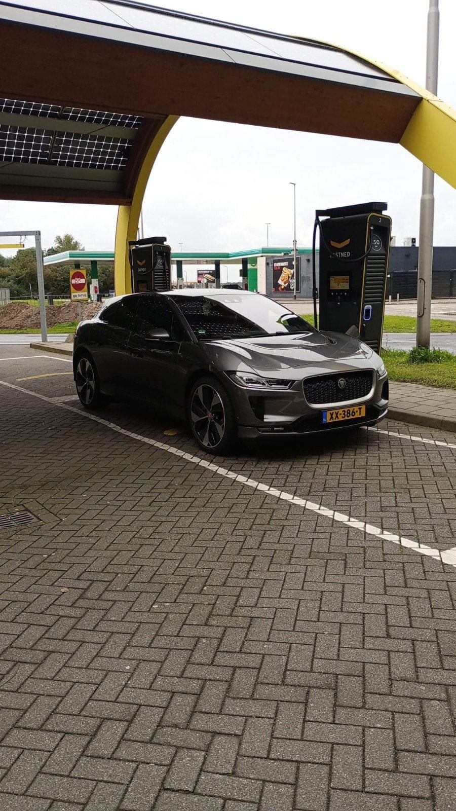 Jaguar I-PACE Ev400 HSE first edition 400pk AWD Aut 2018 Gri, Auto's, 2108 kg, I-PACE, 234 pk, Elektrisch