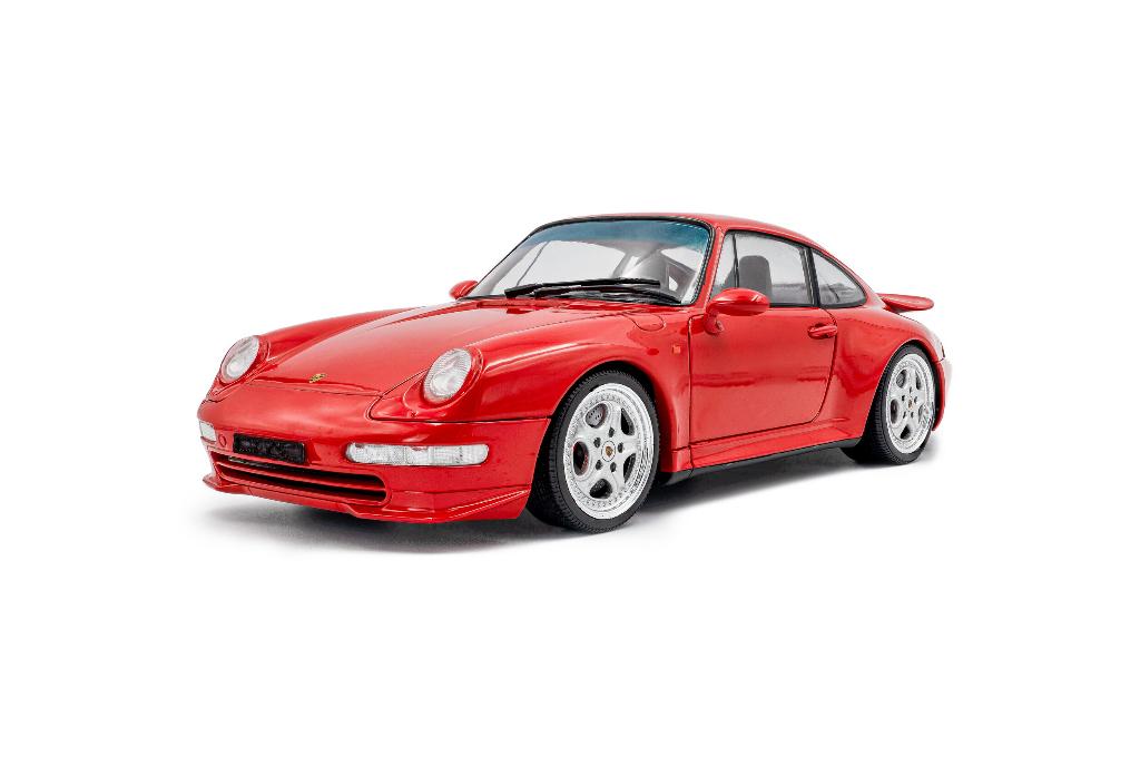 1:18 Porsche 911 (993) Carrera RS - 1997 - Indisch Red NIEUW, Auto, Nieuw, Ophalen of Verzenden, .