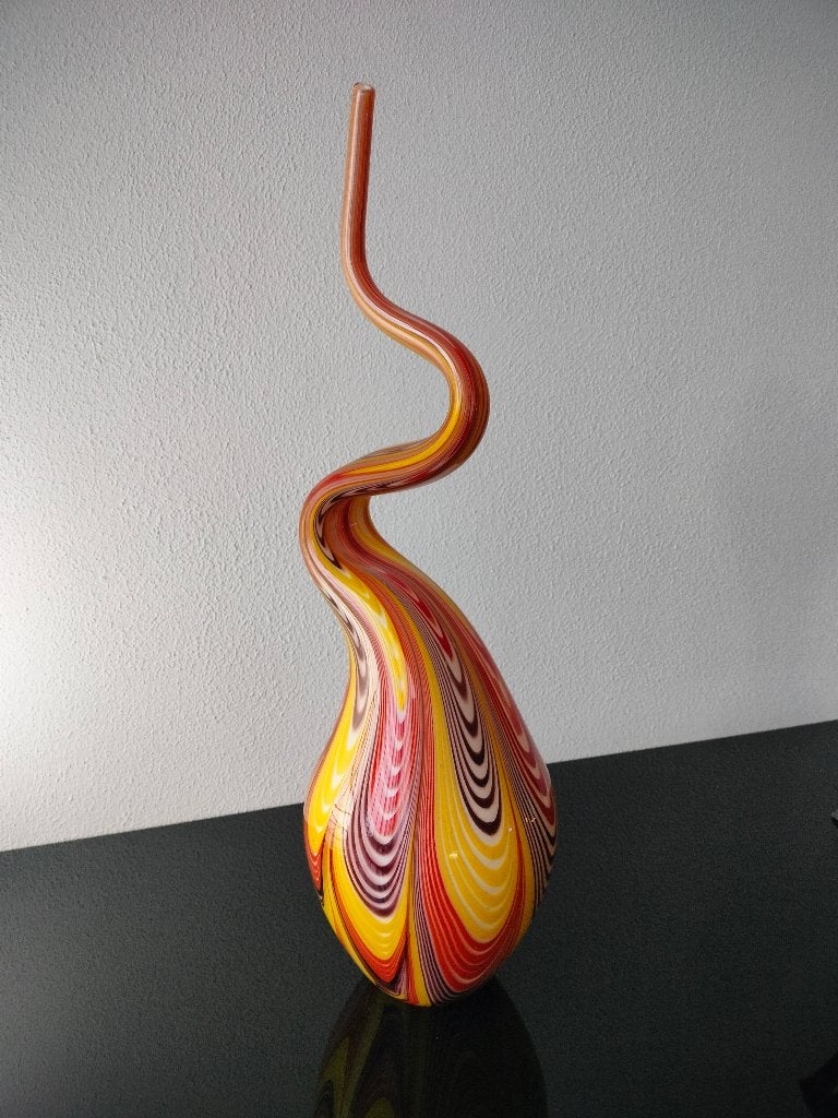Murano Art Sculptuur Abstract Design Celotto, Antiek en Kunst, Antiek | Glas en Kristal, Ophalen of Verzenden
