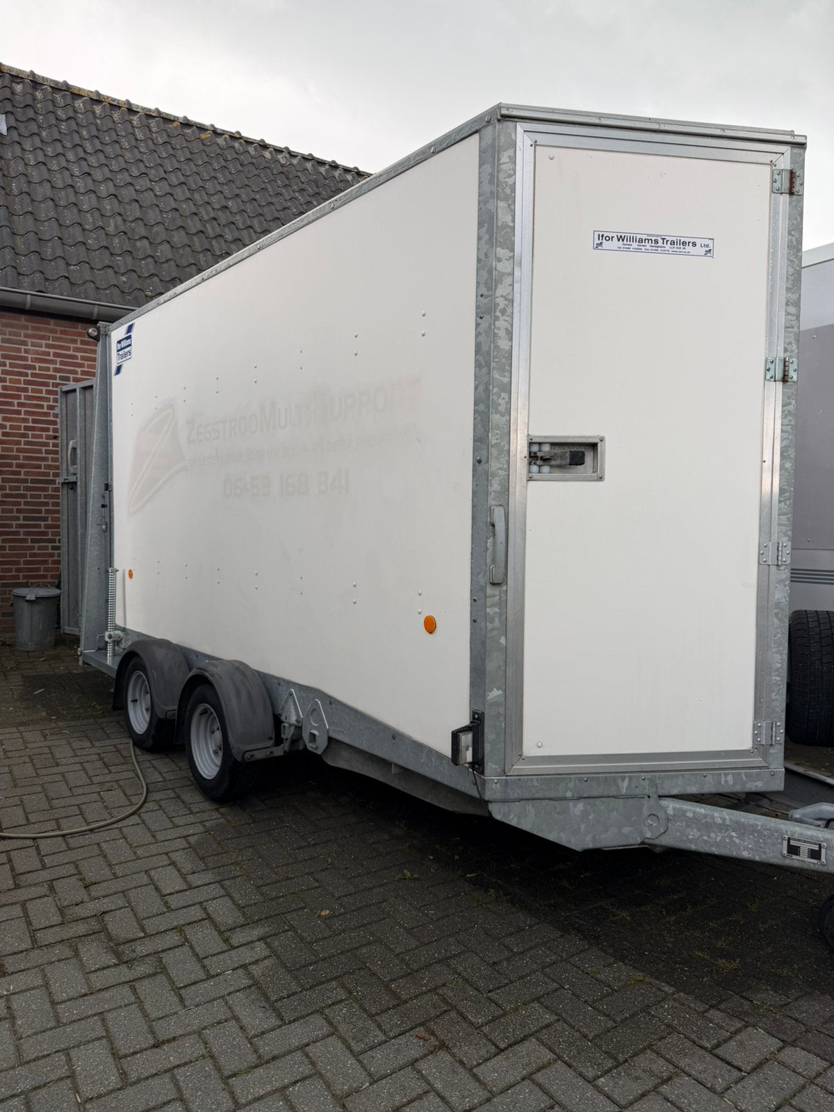 IFOR WILLIAMS BOXVAN BV126G GESLOTEN WAGEN  DEUR/KLEP C, Ophalen, Gebruikt