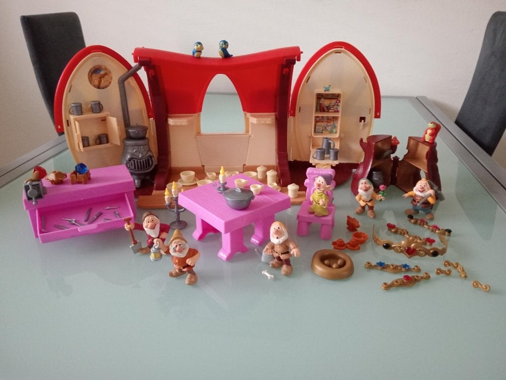 Speelhuis Sneeuwwitje & de 7 dwergen - Disney, Ophalen of Verzenden, Gebruikt, Poppenhuis