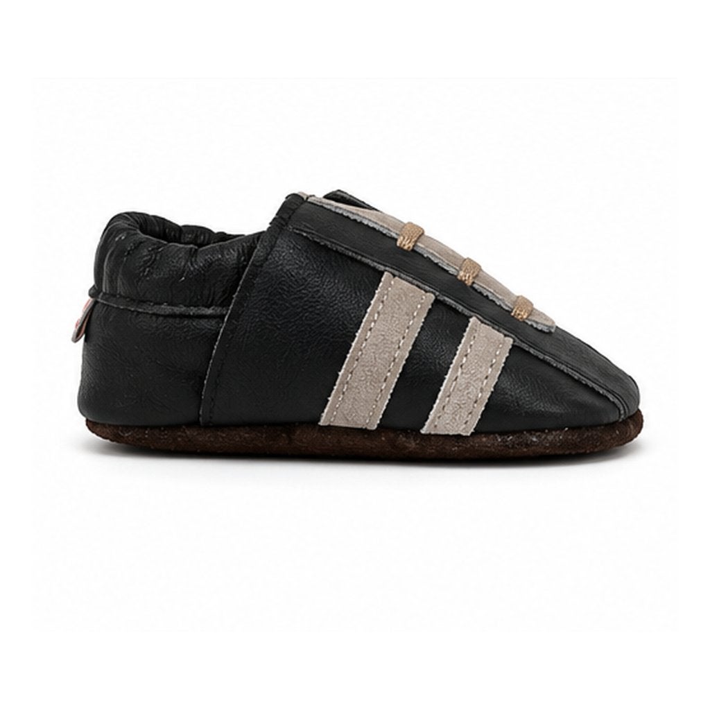 OXXY Babyslofjes in sneakerstijl – zwart – maat M (maat 20), Schoentjes, Jongetje of Meisje, ., Nieuw