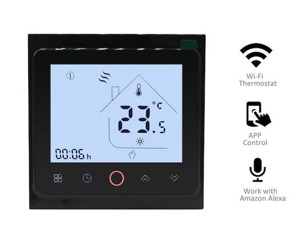 Elektrische vloerverwarming, 1 m2, 150 watt, thermostaat, Ophalen of Verzenden, Nieuw