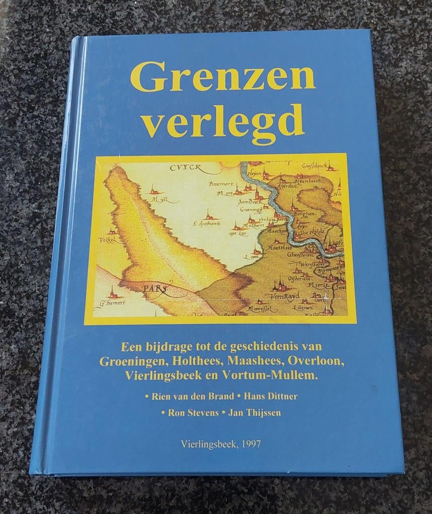 Grenzen verlegd Vierlingsbeek 1997 nieuwstaat, Ophalen of Verzenden, Zo goed als nieuw